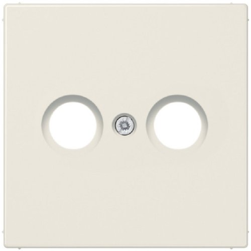 Лицевая панель Jung LS990 для 2-м. розетки TV+R бежевый картинка